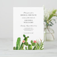 Elegant Cactus Garden | Hochzeit von Brautpartys