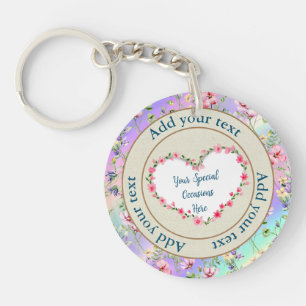 Elégant cadre de coeur floral : pour chaque occasi