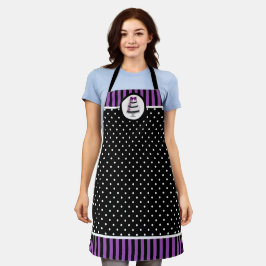 Elegant Cake Baker Polka Dot Schürze