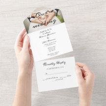 Elegant Calligraphy Foto Wedding