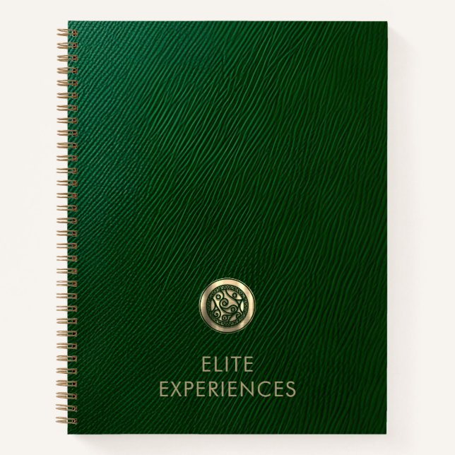 Élégant Carnet Spiral Professionnel (Devant)