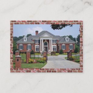 Elégant Carte de visite immobilier / Construction