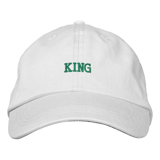 Élégant Casquette réglable avec Elegant King impri (Devant)
