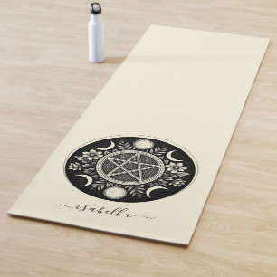 Elegant Celestial Sun Moon Personalisiert Yogamatte