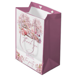 Elegant Cherry Blossom Bridal Tee Mittlere Geschenktüte
