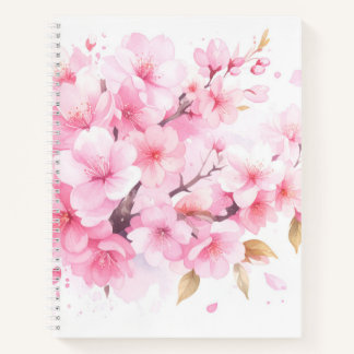 Elegant Cherry Blossom Note Notizbuch
