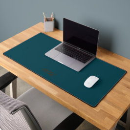 Elegant Chic Blue Aquamarin Schreibtischunterlage