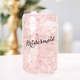 Élégant Chic Bridesmaid Mariage de coeur Bachelore