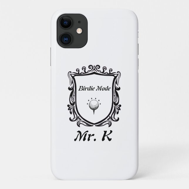 Elegant chic Golf mobile cover gift 2026  (Rückseite)