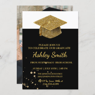 Élégant Chic Graduation Invitation