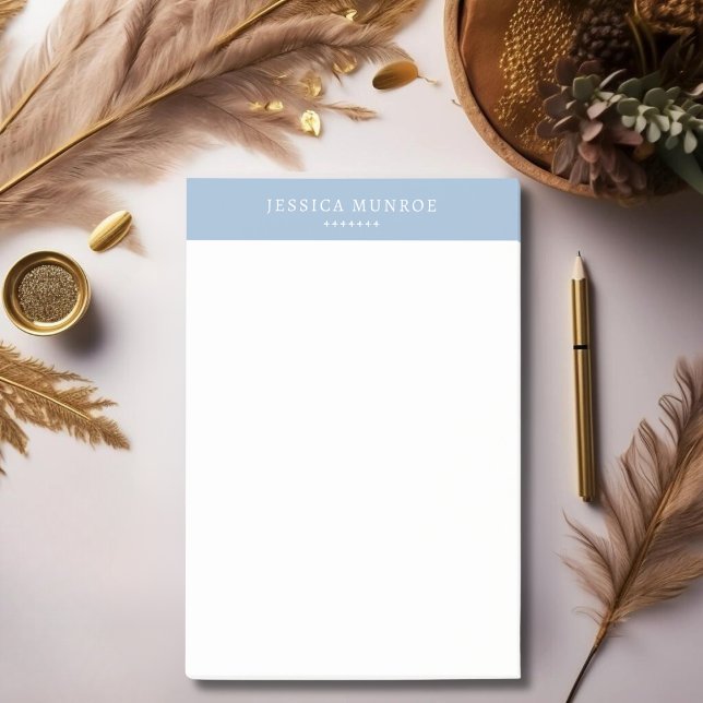 Elegant Chic Pastel Personalisiert Post-it Klebezettel (Von Creator hochgeladen)