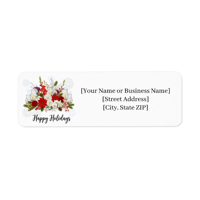 Elegant Christmas Bouquet Floral Arrangement (Vorne)