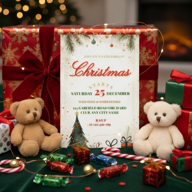 Elegant Christmas Invitation (Créateur téléchargé)