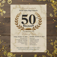 Elegant Class of 1975 50. High School Wiedersehen