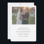 Elegant Classic Black and White Caligraphy Wedding Save The Date<br><div class="desc">-Capture the timeless beauty of love with this elegant black and white wedding photo, featuring intricate calligraphy. Perfect for couples seeking a sophisticated and classic touch for their special day, this beautiful image is ideal for wedding invitations, decor, or personal keepsakes. The contrast of black and white enhances the romantic...</div>