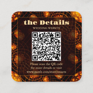 Elegant Classic Boho Modern Gold #901 Wedding Begleitkarte