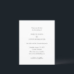 Elegant Classic Budget Wedding Save the Date<br><div class="desc">Elegant budget wedding save the date featuring a simple and classic design with traditional serif and elegant script fonts.</div>
