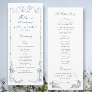 Elegant Classic Dusty Blue Programm