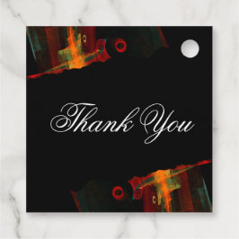 Elegant Classic Modern Trendy Pattern #903 Wedding Geschenkanhänger