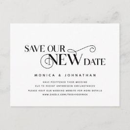 Elegant Classic, Rett unseres neuen Datums, Aufsch Postkarte