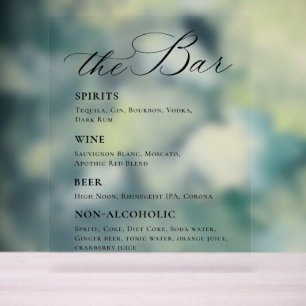 Élégant cocktail signature minimaliste Mimosa Bar