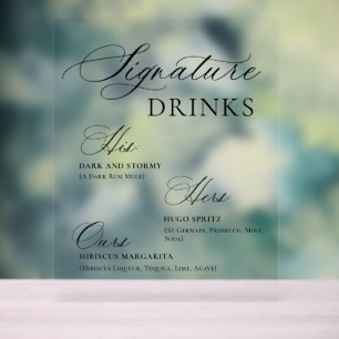 Élégant cocktail signature minimaliste Mimosa Bar
