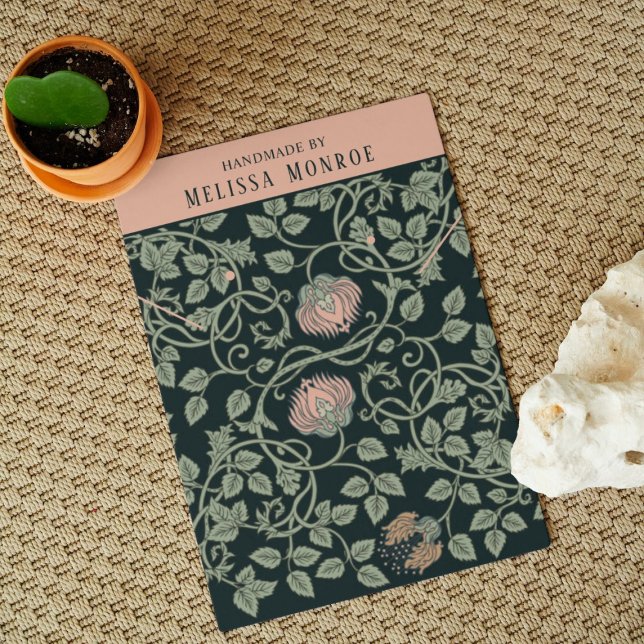 Élégant collier Fleur sauvage Elevage carte d'affi (Créateur téléchargé)