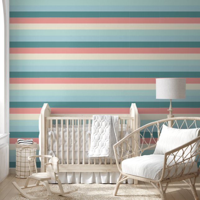 Elegant Colorblockiert Tapete (Kinder)