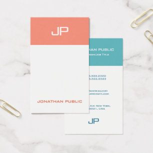 Elegant Colors Elite Design Modern Monogram