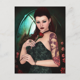 Élégant comme carte postale de rose