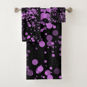 Élégant Confetti violet