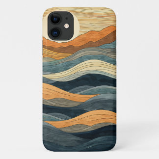 Élégant coque iphone Waves