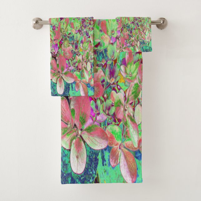 Élégant Corail et Chartreuse Limelight Hydrangea (En situation)