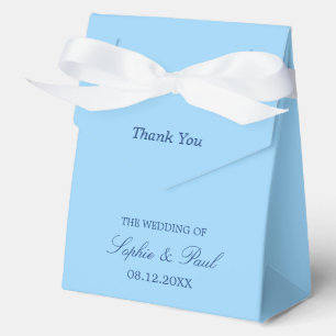 Elegant Cornflower Blue Gastgeschenk Hochzeit Box Geschenkschachtel