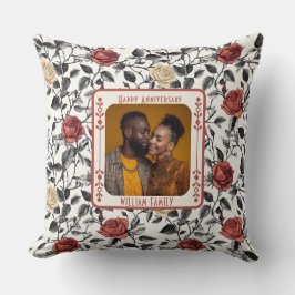 Elegant Couple Throw Pillow For Couple Kissen