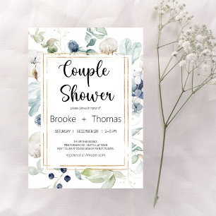 Elegant Couples invitation douche