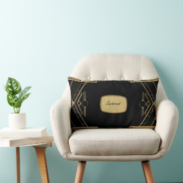 Élégant Coussin Art Déco Gatsby Throw Lumbar