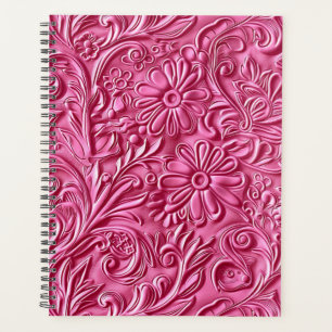 Élégant cuir rose