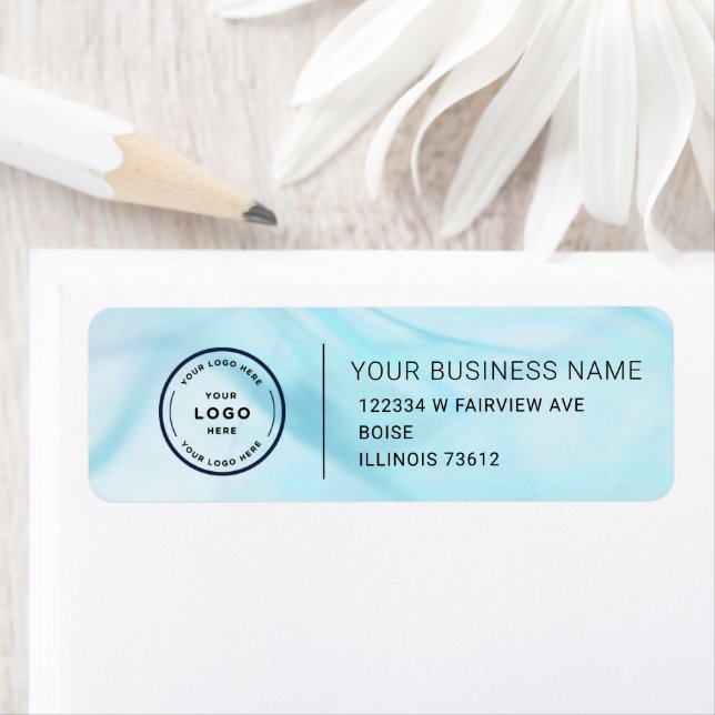 Elegant Custom Business Return Address Label (Insitu)