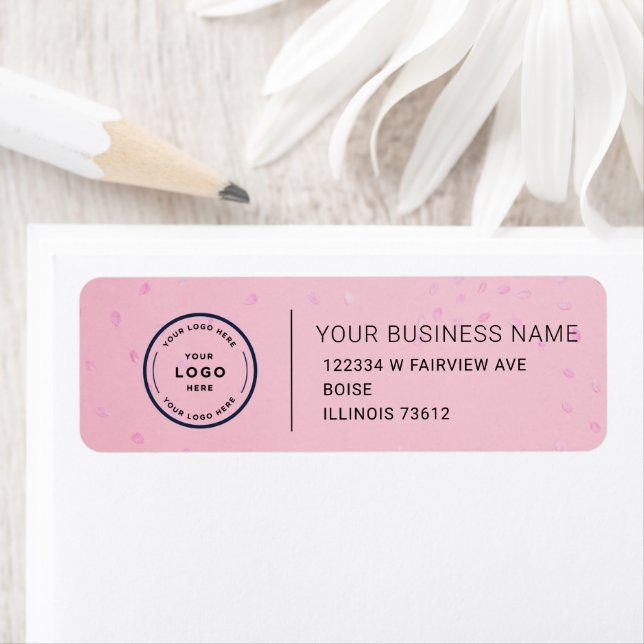 Elegant Custom Business Return Address Label (Insitu)