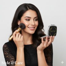 Elegant Custom Name Stylish Frame Compact Mirror