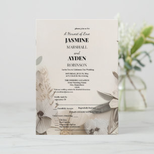 Elegant Custom Wedding Einladungen