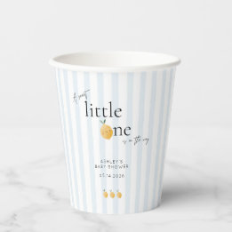 Elegant Cute Lemon Citrus Baby Shower Pappbecher