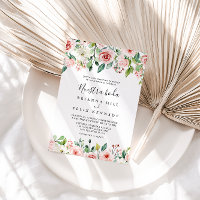 Elegant Dainty Autumn Floral Nuestra Boda Wedding