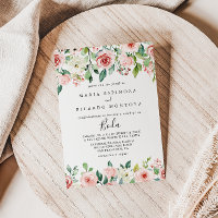 Elegant Dainty Autumn Spanische Hochzeit