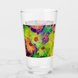 Elegant Daisies #99 Glas