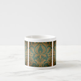 Elegant Damask Mutter Day Latte Tasse
