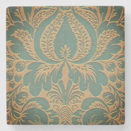 Elegant Damask Muttertag Steinuntersetzer