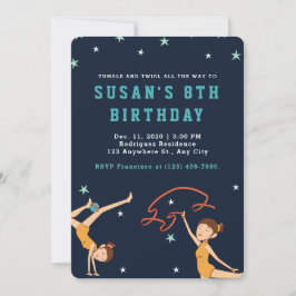 Elegant Dancer |Geburtstagspartei Einladung