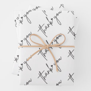 Elegant danke, dass Sie Papier verpacken